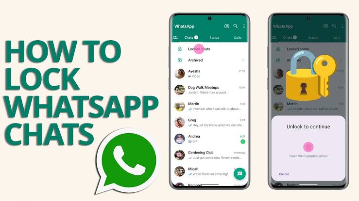 Aktivieren Sie die WhatsApp Chat Sperre